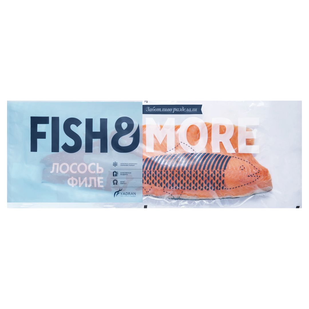 Лосось филе с/м, Чили Fish&More