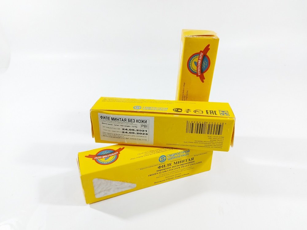 Минтай филе росс 1 кг