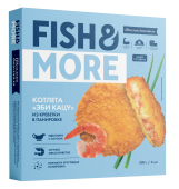 Креветка Ваннамей в панировке, котлета, ЭБИ КАЦУ, Fish&More