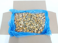 Мидии, очищ., бланш., индивид, не более 8%, 100-200 шт/кг, карт., 4,6 кг (3300/02098)