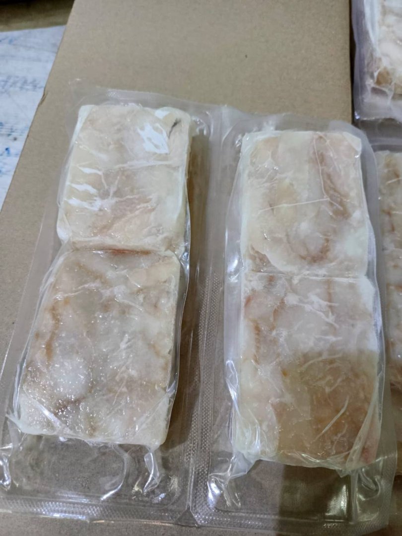 Треска филе б/к порционное (кубик)