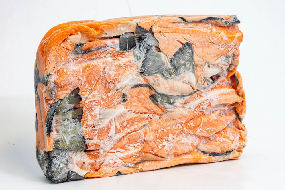 Лосось хребты