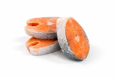 Лосось, стейк, с/м, фас., карт., 10 кг (ООО "Рыбные продукты")