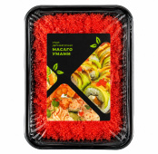 Икра деликатесная Голд "Масаго Умами", -, с/м, фас. 0,5 кг, карт., 3 кг, Малиновая (ООО "Прилов")