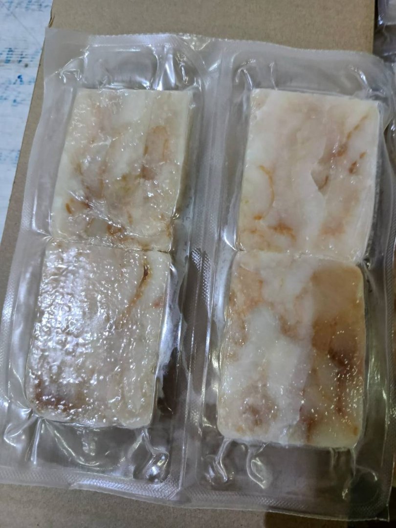 Треска филе б/к порционное (кубик)