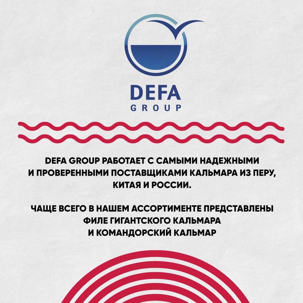 Рыбная энциклопедия: Кальмар Defa group