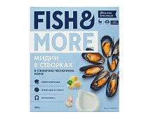 Мидии н/р, в сливочно-чесночном соусе